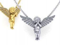 Подвеска Angel Diamond 3D модель