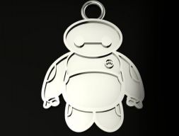Подвеска Baymax 3d Print 3D модель