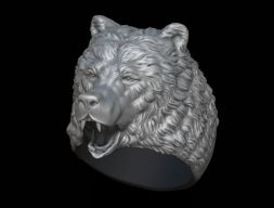 Кольцо медведя 3D модель