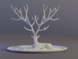 ОЖЕРЕЛЬЕ, СЕРЬГИ, БРАСЛЕТ, ДЕРЖАТЕЛЬ, ОРГАНАЙЗЕР 3D модель