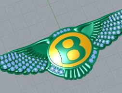 Бентли 3D модель