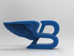 Логотип Bentley 3D модель