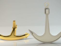 3D Подвеска Anchor Boat Anchor для мужчин 3D модель