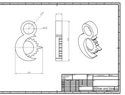 Подвеска «Брат и сестра» 3D модель