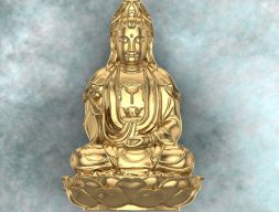 Кулон Будды 3D модель 3dm 3D модель
