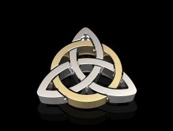 Кельтский кулон 3D модель