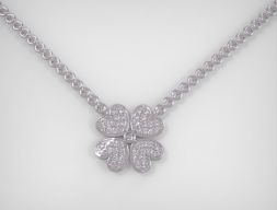 Кулон Клевер 3D модель 3D модель