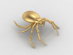 Милая подвеска в виде паука 3D модель 3D модель