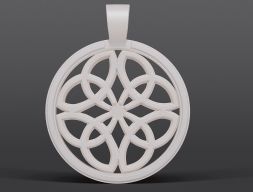 Подвеска Dara Knot 3D модель