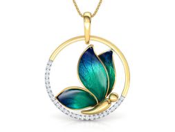 Подвеска Encircle Butterfly 3D модель
