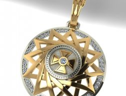 Эрцгама - старейшая модель амулета, напечатанная на 3D-принтере