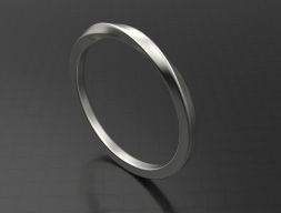 Помолвочное кольцо Мебиуса 3D модель