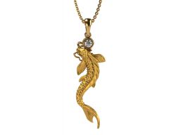 Подвеска Koi Fish 3D модель