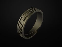 Кольцо Niletto 3D модель
