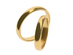 Простое помолвочное кольцо 35 65 РАЗМЕРОВ 3D модель