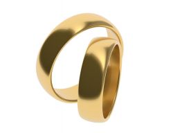 Простое помолвочное кольцо 37 65 РАЗМЕРОВ 3D модель