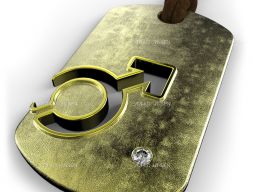 Модель Марса Символ 3D-печати