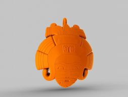 Ожерелье девушки майя 3D модель