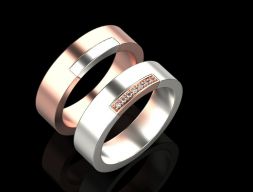 Помолвочное кольцо 10 3D модель