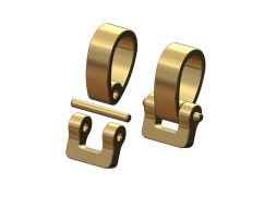 Простое звено для цепи размером 3 4 5 мм Модель для 3D-печати