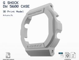 Корпус G Shock DW 5600 3D модель