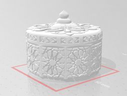 HM002 ОТТОМАНСКАЯ ЮВЕЛИРНАЯ ШКАТУЛКА Модель для 3D печати
