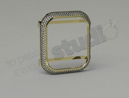 Модель крышки Apple iWatch 3 серии 3D