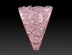 Joeria Lazo de Fianzas rosas para colgantes Collares 3D модель