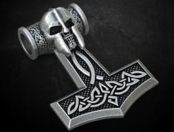 Подвесной молот с изображением древнего рыцаря 215 3D модель