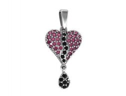 Подвеска Сердце с каплей 3D модель