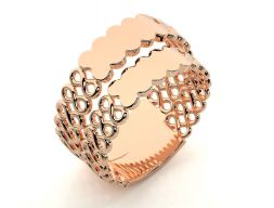 Ленточное кольцо - 2405 3D модель