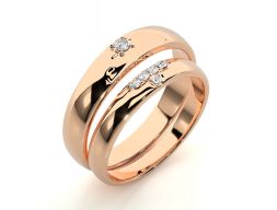 Ленточное кольцо - 3625 3D модель