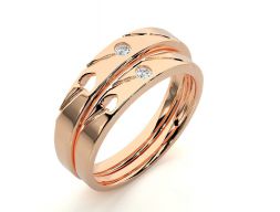 Ленточное кольцо - 4400 3D модель
