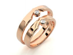 Ленточное кольцо - 4525 3D модель