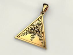 Подвеска лучистая дельта 3D модель