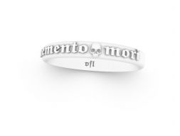 Кольцо с черепом Memento Mori 3D модель