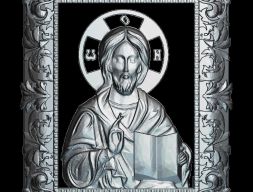 55 РЕЛИГИЯ ИКОНА Иисус Христос 3D модель STL для модели 3D-печати с ЧПУ