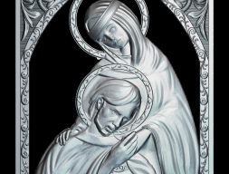 62 РЕЛИГИЯ ИКОНА Святые Петр и Феврония 3D модель