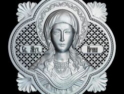 85 РЕЛИГИЯ ИКОНА Мученица Ирина 3D модель