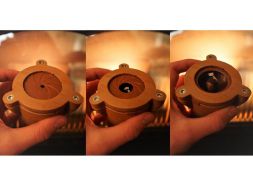 Механическая коробка для колец Iris 3D модель