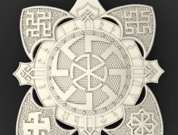 Славянский оберег 3D модель