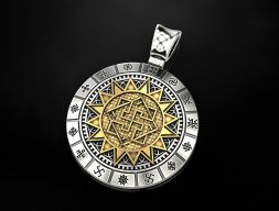 Славянский оберег Валькирия 3D модель