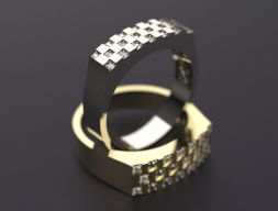 красивое помолвочное кольцо 3d печать модель 3d печать