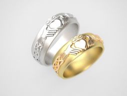 Claddagh Classic полосы 3D модель