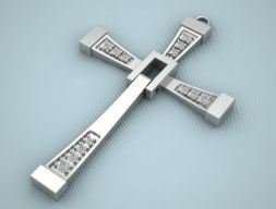 Крест 3D модель