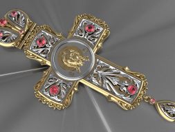 Крест большой 3D модель