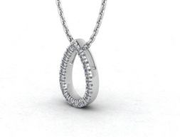 Подвеска Elipse Diamonds 3D модель