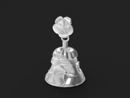 Цветочный колокольчик 3D модель