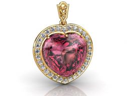 Подвеска Сердце 3D модель