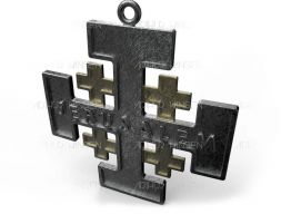 Иерусалимский крест 3D модель